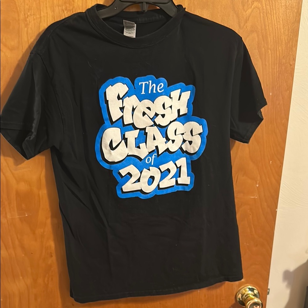 “Fresh Class of 2021” Black T-Shirt